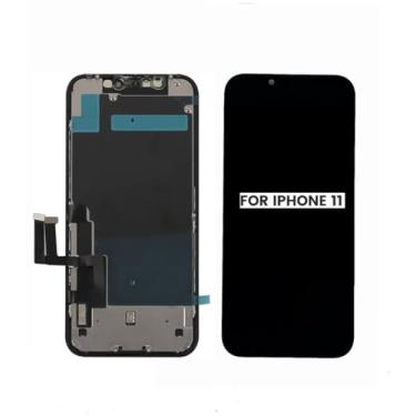 Imagem de Tela LCD digitalizadora de substituição para iPhone 11 de 6,1 polegadas LCD 3D Touch Display Full HD com tela de ferramentas de reparo
