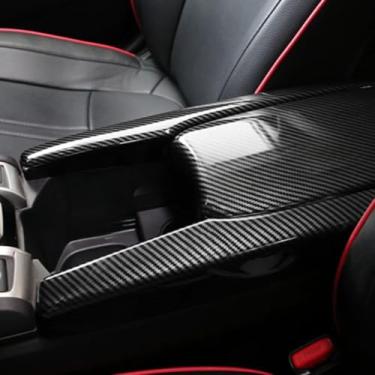 Imagem de Capa de caixa de apoio de braço central para carro capa traseira anti-chute universal para todos os modelos kit de carroceria peça de modificação (capa de caixa de corrimão)