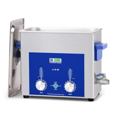 Imagem de DK SONIC limpador ultrassônico - limpador ultrassônico de discos de vinil, limpador sônico, pistola de ultrassom, ferramenta de laboratório, carburador, máquina de limpeza de peças de motor