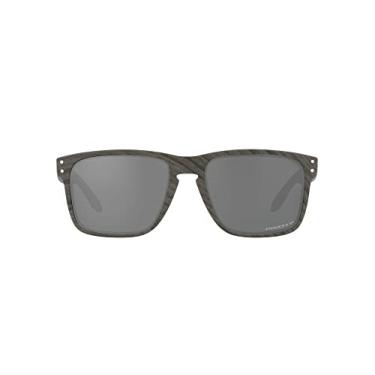 Imagem de Óculos de Sol Oakley Polarizado Holbrook Xl 0OO9417 941734 Tam 59 / Cinza - Lentes Prizm Black Polarized