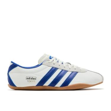 Imagem de Adidas Originals Japan Tênis feminino, Branco/azul royal/dourado metálico, 34