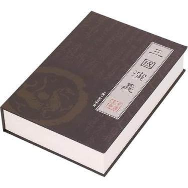 Imagem de Caixa De Armazenamento De Cofre De Livros, Lata De Cofre Secreto Com Trava De Combinação De Segurança, Cofre Oculto Marrom, Brown 22cm*15cm*4.5cmbrown