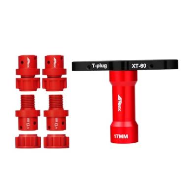 Imagem de NMNRC Chave inglesa de 17 mm + porca de trava hexagonal de roda estendida de 13 mm para Arrma 1/7 Mojave Infraction Felony Limitless Fireteam 1/8 Kraton Outcast Talion Notorious Typhon 6S & EXB Series