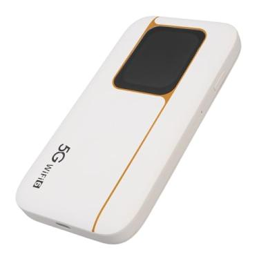 Imagem de Serounder 5G Mobile Portable Wifi 6, Hotspot Wi -Fi de Banda Dupla para Viajar Com Slot para Cartão SIM, para Viagens de Negócios, Atividades Ao Ar Livre, 16 Dispositivos Conectados