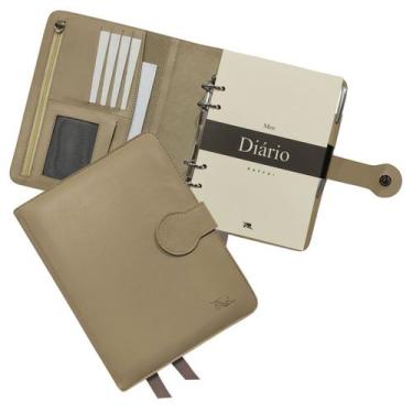 Imagem de Agenda Meu Diário Couro 159-R Raffai Couros, Nude