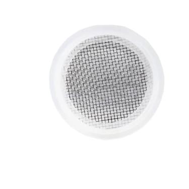Imagem de Tela De Filtro De 1,5" 2" 3" 4" Tri Clamp Mesh 10-300, Aço Inoxidável 304 E Junta De Silicone, Cerveja/vinho Caseiros Sanitários, 1 Peça(77.5mm(2.5 inch),120 Mesh)