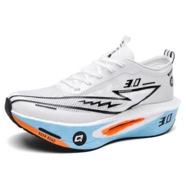 Imagem de Novetra Tênis de basquete antiderrapantes para corrida e esportes masculinos(White,37 BR)