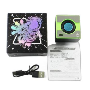 Imagem de Caixinha De Som Astronauta Com Durável Produto Crianças - Atena