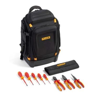 Imagem de Mochila de ferramentas Fluke Pack30 + kit básico de ferramentas manuais isoladas IKPK7