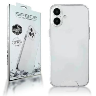 Imagem de Capa Case Capinha Transparente Anti Impacto Space Para iPhone 16, 15, 14, 13 Pro Max, TPU Silicone (16)
