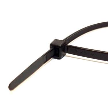 Imagem de Cinta Plastica Universal Preta 28cm 600 Unidade Para Revenda - NTV