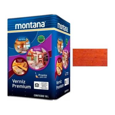 Imagem de Verniz Tingidor Mogno Duplo Filtro Solar Montana 18 Lt