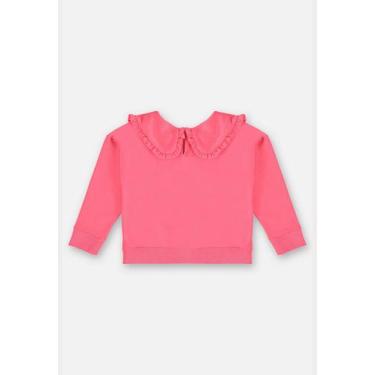 Imagem de Blusão em Moletom Infantil Menina Up Baby, Rosa, 1