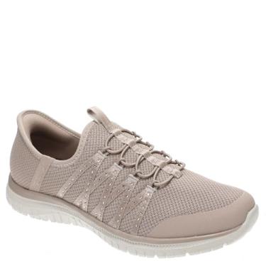 Imagem de Skechers Sport Active Slip-ins: Tênis feminino Glide-Step-Stunner, Cinzento-acastan, 35