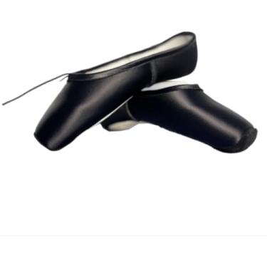 Imagem de Sapatilhas De Dança De Balé Sapatilhas De Dança De Balé Infantil E Adulto Sapatilhas De Ponta De Balé Profissional Com Fitas Sapatos Mulher Meninas Sapatilhas, Pink, 43 EU