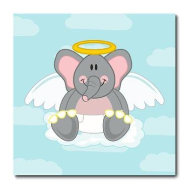 Imagem de Placa Decorativa - Elefante Infantil - 1015plmk - Allodi