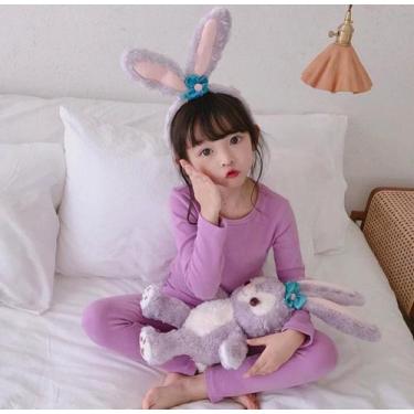 Imagem de Conjunto Termica segunda pele Macio para Inverno Frio pratica infantil