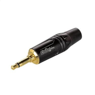 Imagem de Conector P2 Mono Linha Gold - Cirilo Cabos - Kit Com 10