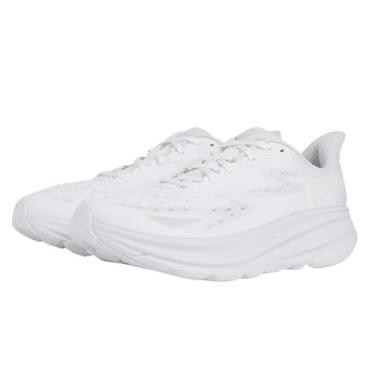 Imagem de Hoka Tênis masculino Clifton 9, Branco/Branco, 38