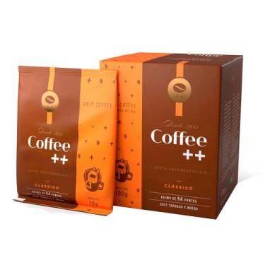 Imagem de Café Moído Drip Clássico 10 Sachês Coffee++ 100g