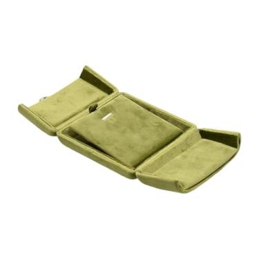 Imagem de APLVFFZH Caixa de Joias, Armazenamento de Joias, Caixa de Joias, Caixa de Presente para Casamento, Pedido de Casamento, Aniversário, Caixa Pendente