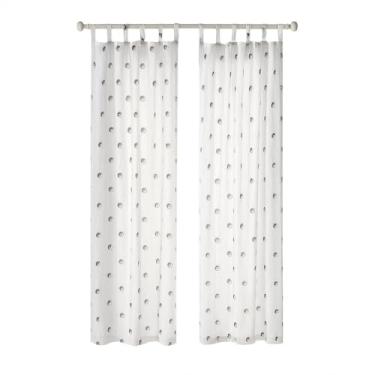 Imagem de Urban Lifestyle Painel de cortina transparente de 96,5 cm x 213,4 cm, estampa Ying Yang, tratamento de janela única com filtro de luz para quarto, sala de estar, dormitório, decoração boho moderna