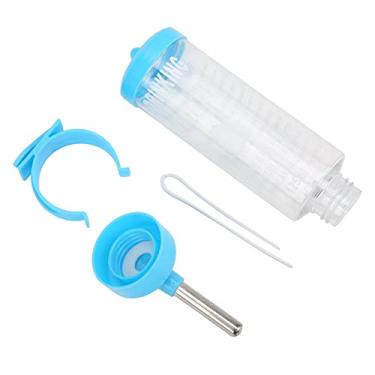 Imagem de Alimentador de água para Hamster Bebedor de água para Hamster Feito de PP e Aço Inoxidável Tipo Pendurado Conveniente para Abastecimento de água Sem Gotejamento