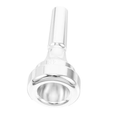 Imagem de Toyvian Bocal de corneta para iniciantes, acessório de substituição de metal produz som rico e toque confortável