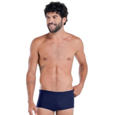 Imagem de Sunga Canelada Mash 303.64, Azul marinho, M