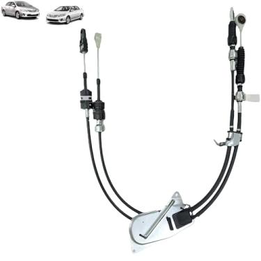 Imagem de Par Cabo Conjunto Seletor Seleção Comando Alavanca Marcha Câmbio Manual Corolla 2009 2010 2011