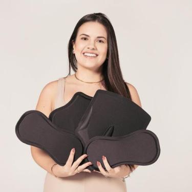 Imagem de KIT Placa Abdômen Cintura,Tala Dorsal Cóccix Pós Cirúrgica - Moça Boni