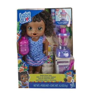 Imagem de Boneca baby alive misturinha explosao de sabor negra e6945 - Hasbro, C