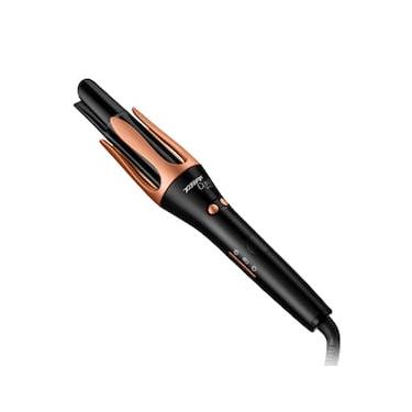 Imagem de Modelador de Cachos Taiff Curves Automatic 32mm Íons Negativos Bivolt Preto e Cobre