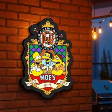 Imagem de Painel Luminoso LED MOE'S - Decoração Elegante para Ambientes - EU CUR