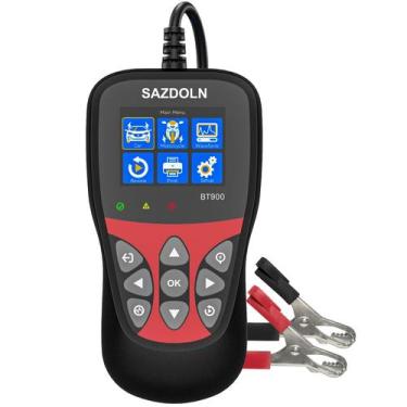 Imagem de Testador de bateria de carro SAZDOLN BT900 12V 5-3000CCA