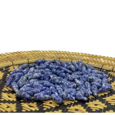 Imagem de Gotas de pedra meio furo 10 peças 10x25mm p adereços e bijuterias - Pi