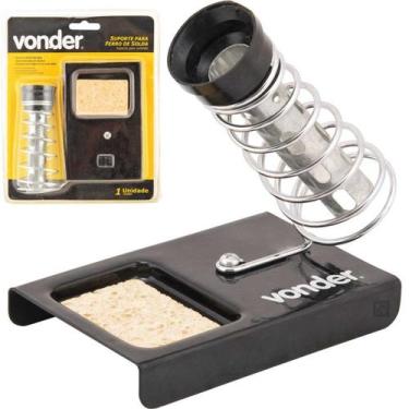 Imagem de Suporte Apoio Para Ferro De Solda Vonder Com Esponja Limpeza - 7465500