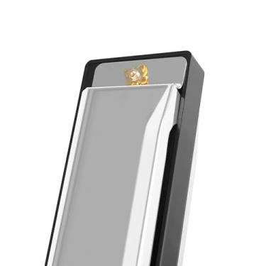 Imagem de Mingzhe Irin 10 Buracos Gaita -chave de C 20 Tone Musical Com Estojo de Armazenamento para Iniciantes (Prata)