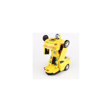 Imagem de Carro-robô Transformers com luz e som, ABS, brinquedo infantil - Light
