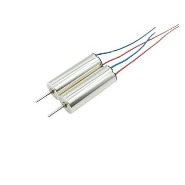 Imagem de 2 peças 0720 7 mm x 20 mm Coreless Electronic Starter DC 3,7V 47000RPM alta velocidade pequeno copo oco motor DIY RC drone aeronave hobby brinquedo modelo