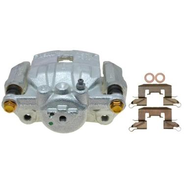 Imagem de ACDelco Conjunto profissional de pinça de freio a disco frontal do lado do passageiro 18FR12256 (pronto para fricção não revestido), remanufaturado