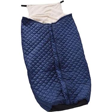 Imagem de Cobertores de colo para idosos - Capa de cadeira de rodas forrada com lã Acessório para cadeira de rodas para parte inferior do corpo - pernas e pés