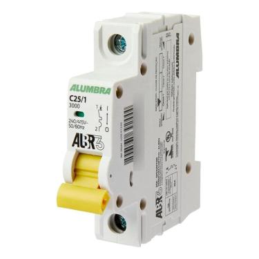 Imagem de Disjuntor Albr3 25A Unipolar Alumbra 39244