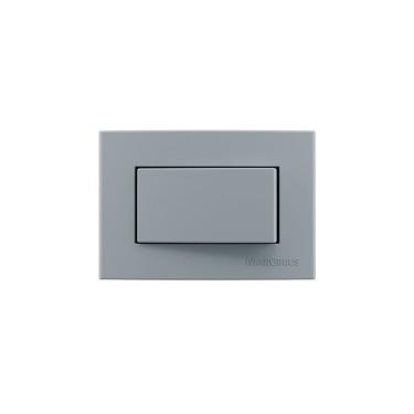Imagem de  Placa para Móveis 65x45 com Interruptor MarGirius Sleek Colors 10A Cinza