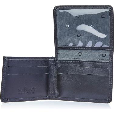 Imagem de Carteira Masculina Couro Fasolo Slim Compacta H060-033