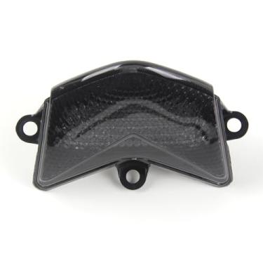 Imagem de Lanterna traseira de LED fumê Arashi para Kawasaki Ninja ZX10R 2004-2005, luz traseira de freio de seta, acessórios de substituição integrados para motocicleta