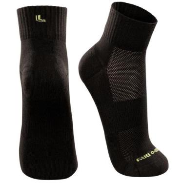 Imagem de Meia Lupo Sport Performance Cano Médio 3360-002, Preto, 37-40