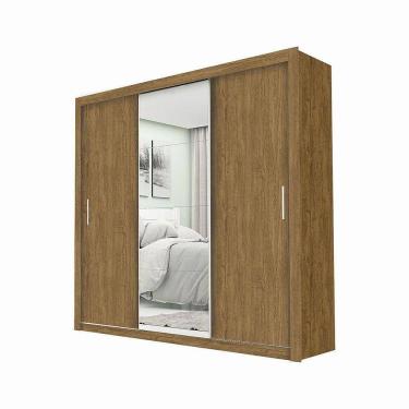 Imagem de Guarda-roupa Casal Melissa 4 Gavetas Glass Carioca Móveis Cinamomo