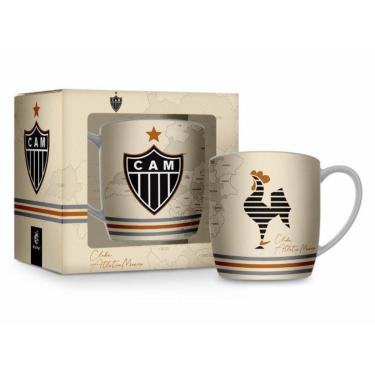 Imagem de Caneca Urban 300Ml Times Atletico Mapa - Branco-Unissex