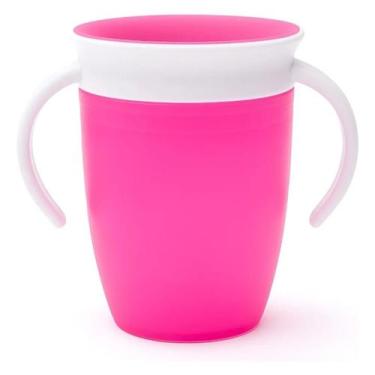 Imagem de Copo Anti-Vazamento Treinamento Bebê 360 Com Alça  200ML - Utimix